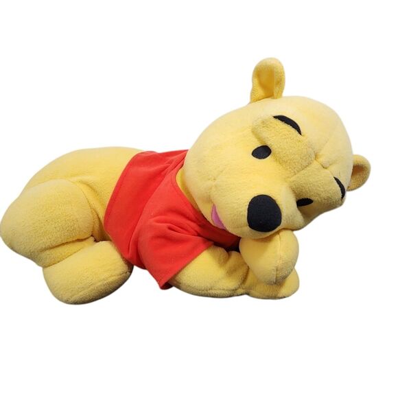 XL POOH BEAR FISHER PRICE LOUNGING 25" DISNEY NURSERY DECOR 2001 - Picture 1 of 8